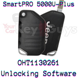 SmartPro 5000U Smart Key Unlocking Software Jeep Flip OHT1130261