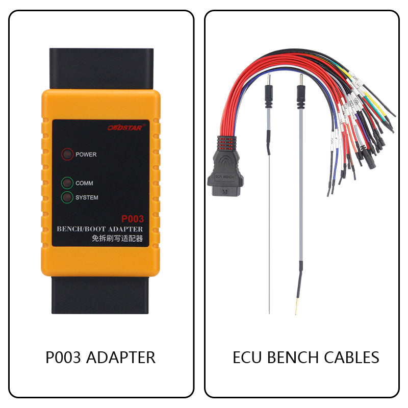 OBDSTAR P003 kit - ECU Read, Clone, & Flash