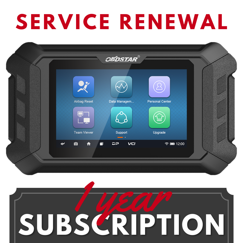 OBDSTAR P50 Service Renewal - 1 Year Subscription