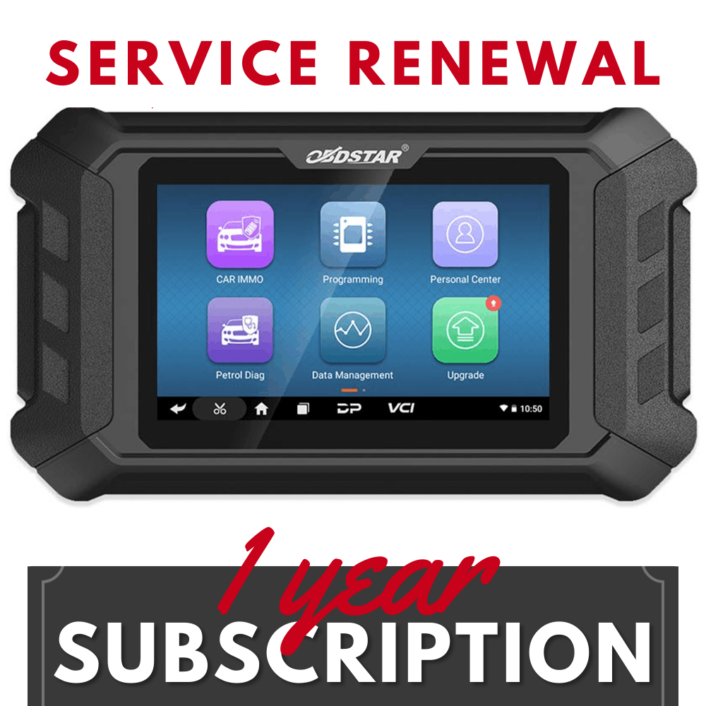 OBDSTAR X300 Pro4 Service Renewal - 1 Year Subscription