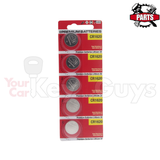 CR1620 Coin Cell Lithium Ion 3V Battery (5pk)