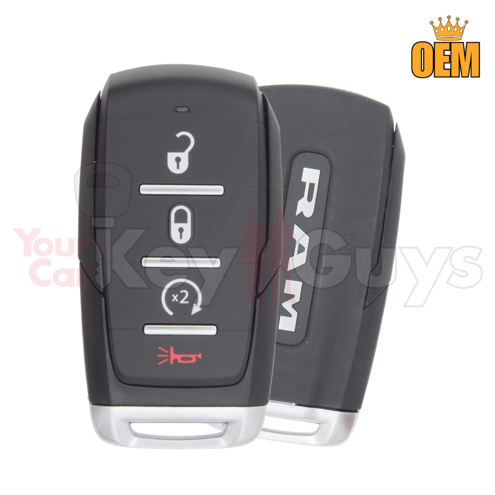 2025-2026 RAM 1500 2500 3500 4B Remote Start Black Smart Key OHT-4882056