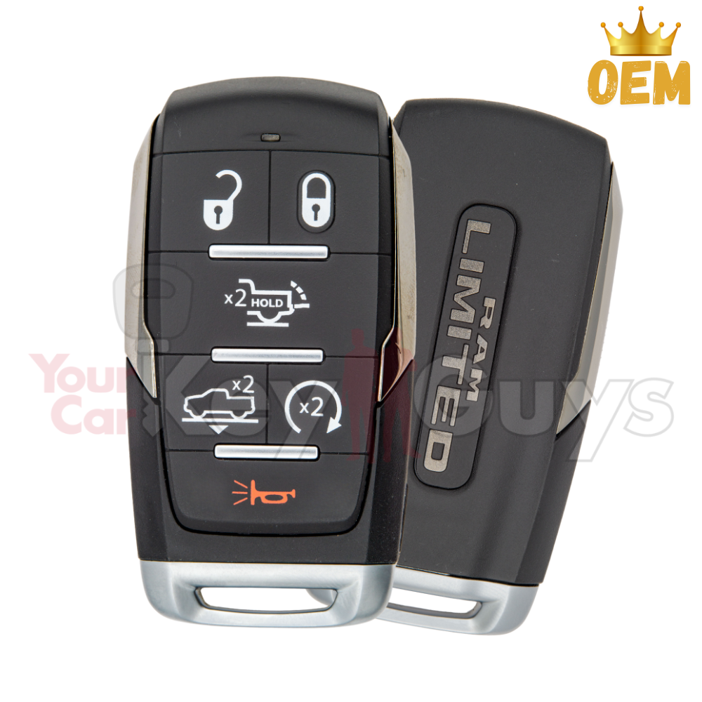2025-2026 RAM 1500 Limited Logo 6B Tailgate Suspension Smart Key OHT-4 ...