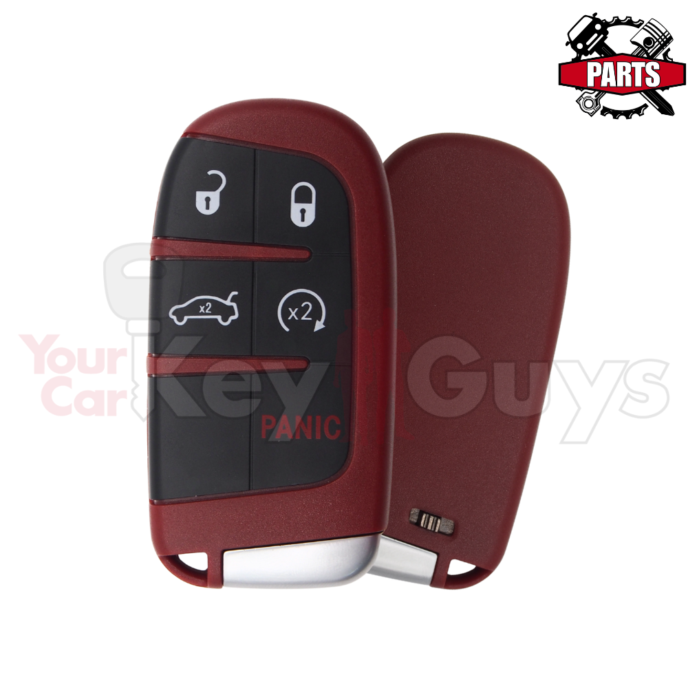 SHELL Dodge Challenger Charger Smart Key Hellcat Red SRT