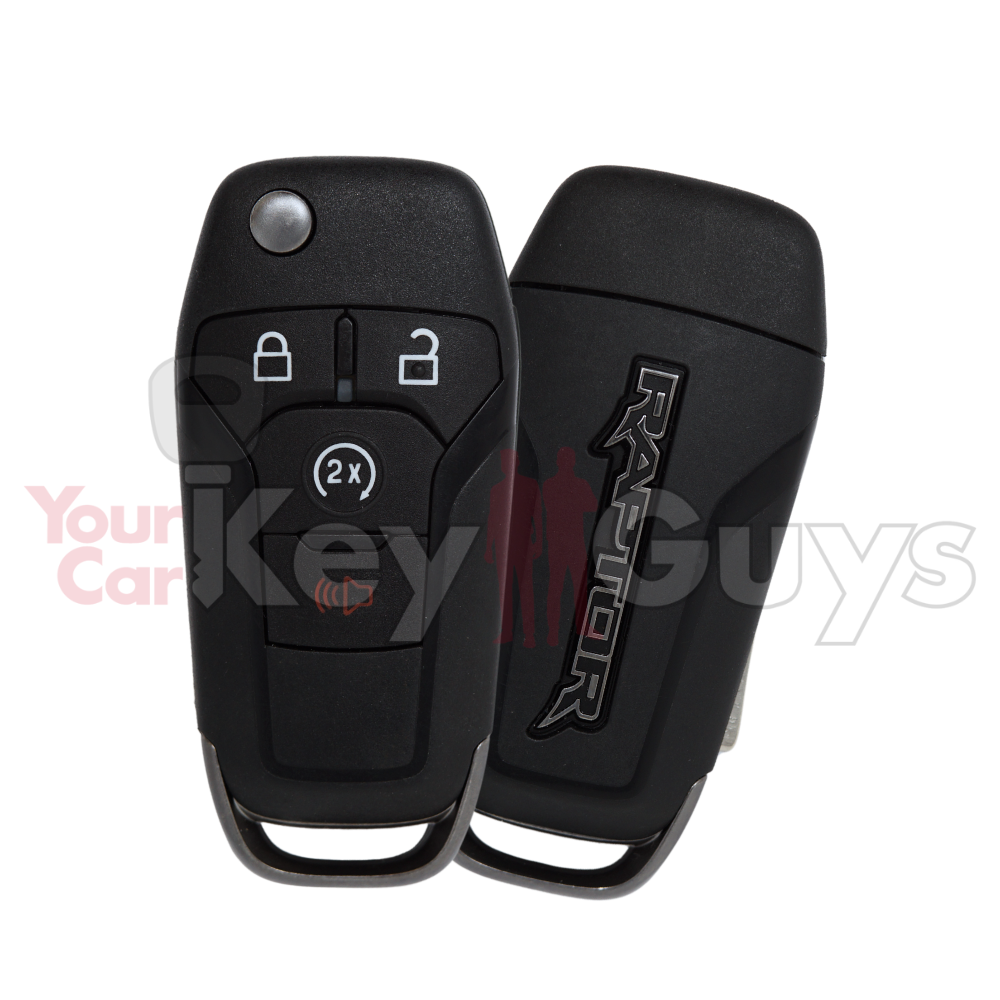 2019-2023 Ford F-150 Raptor Logo 4B Remote Start Flip Key N5F-A08TDA