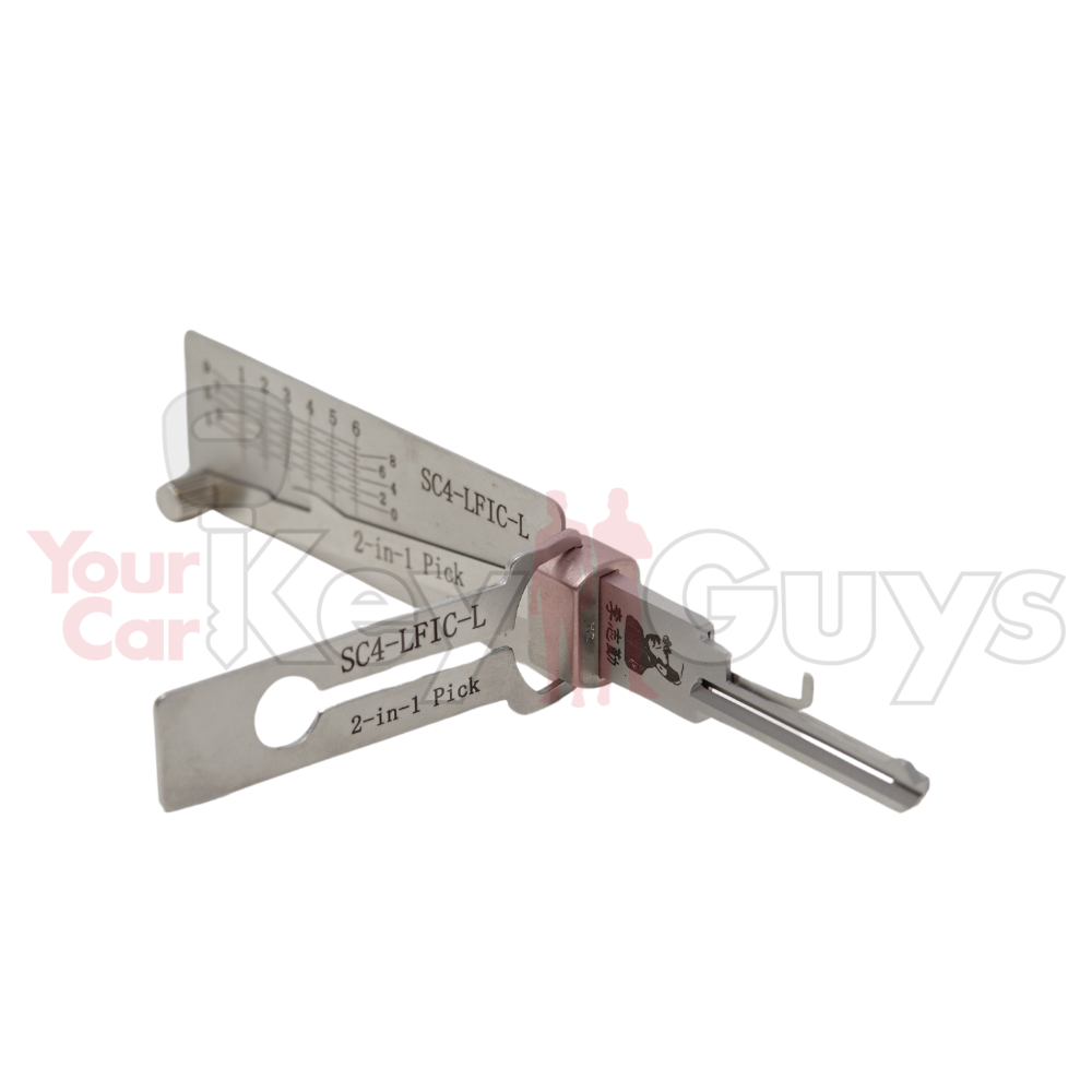 Original Lishi SC4-LFIC-L (2 in 1) 6 cut Pick and Decoder - Large Form ...