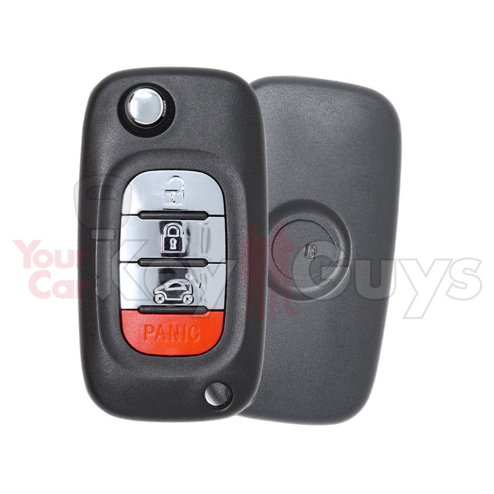 2015-2017 Smart Fortwo Forfour 4B Flip Key CWTWB1G767