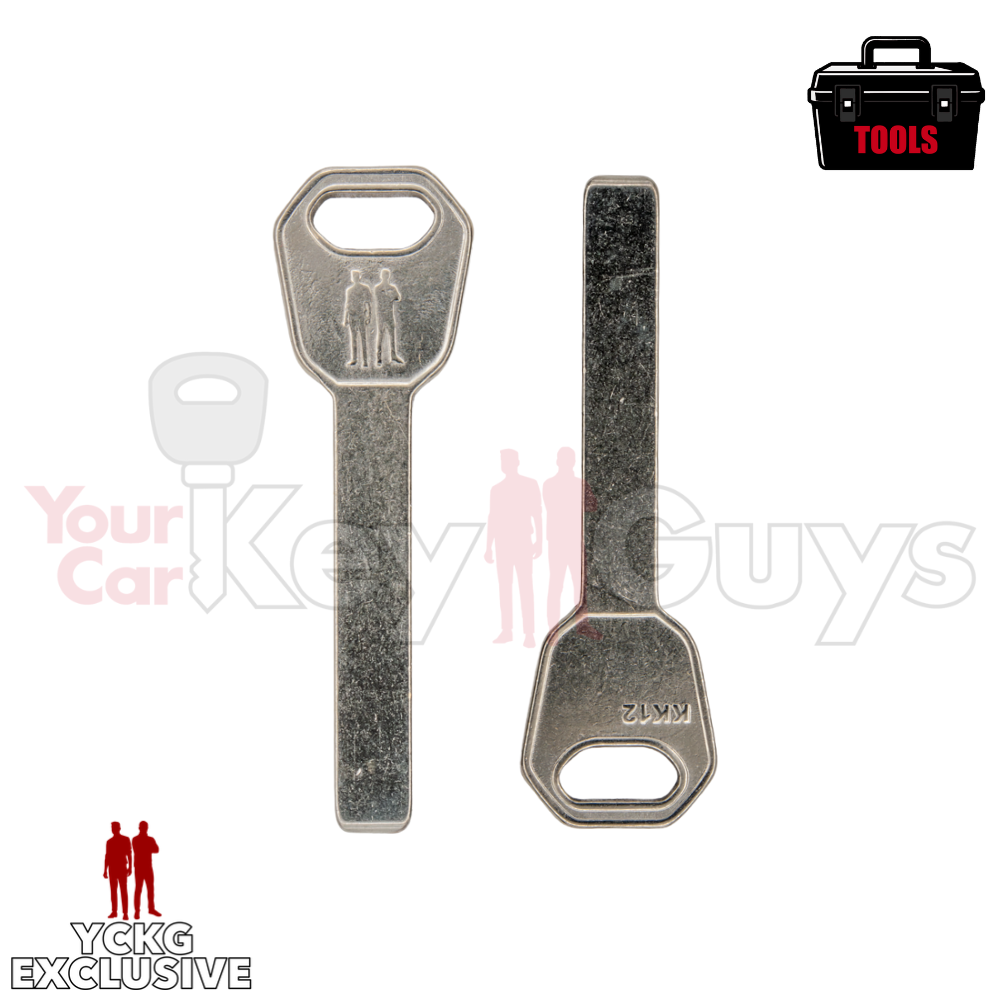 KK12 Hyundai Kia Test Key Blank - 10x Pack – Your Car Key Guys
