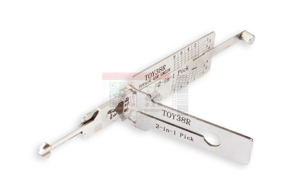 Original Lishi TOY38R/DH4R (2 in 1) Pick 8 Cut