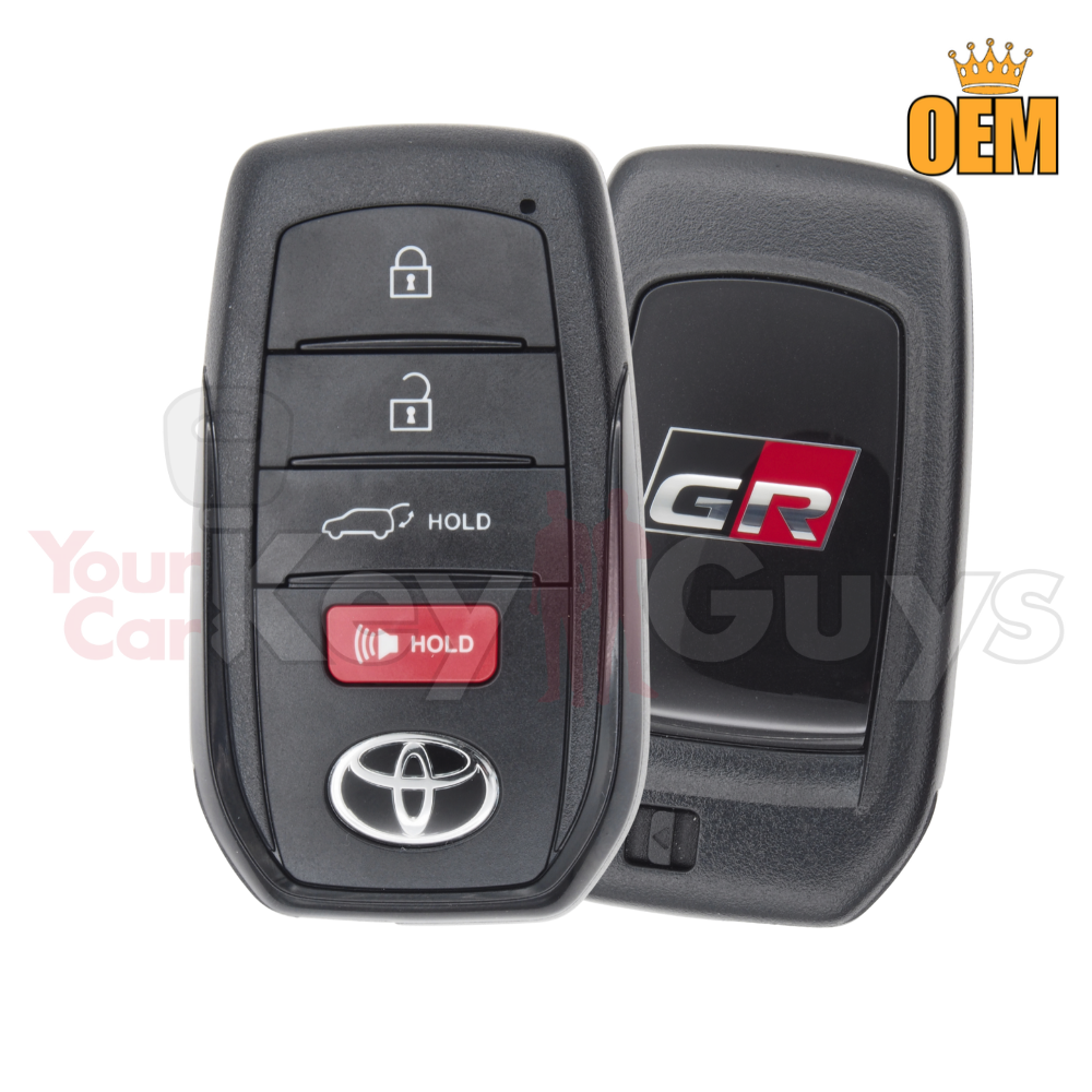 2026 OEM Toyota RAV4 GR logo 4B Hatch Smart Key HYQ14FNB
