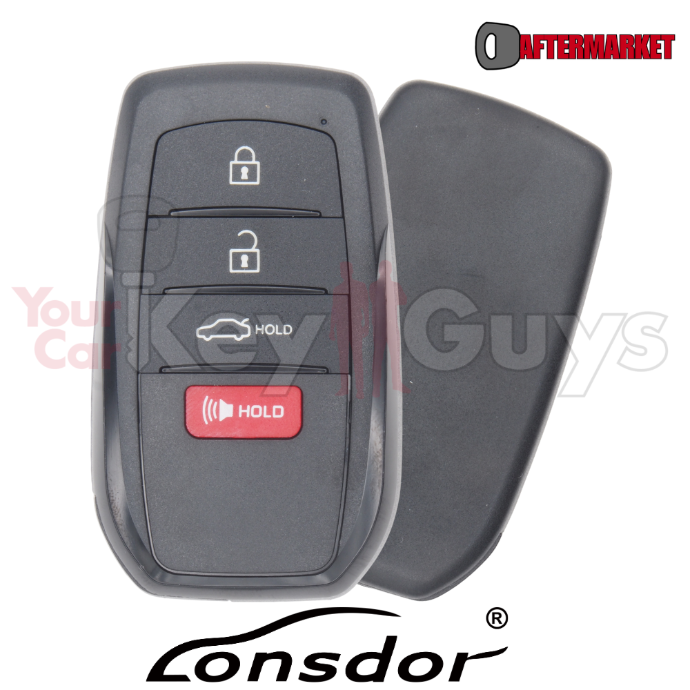 Lonsdor LT30 2021-2025 Toyota Smart Key 4B Trunk HYQ14FBX Universal