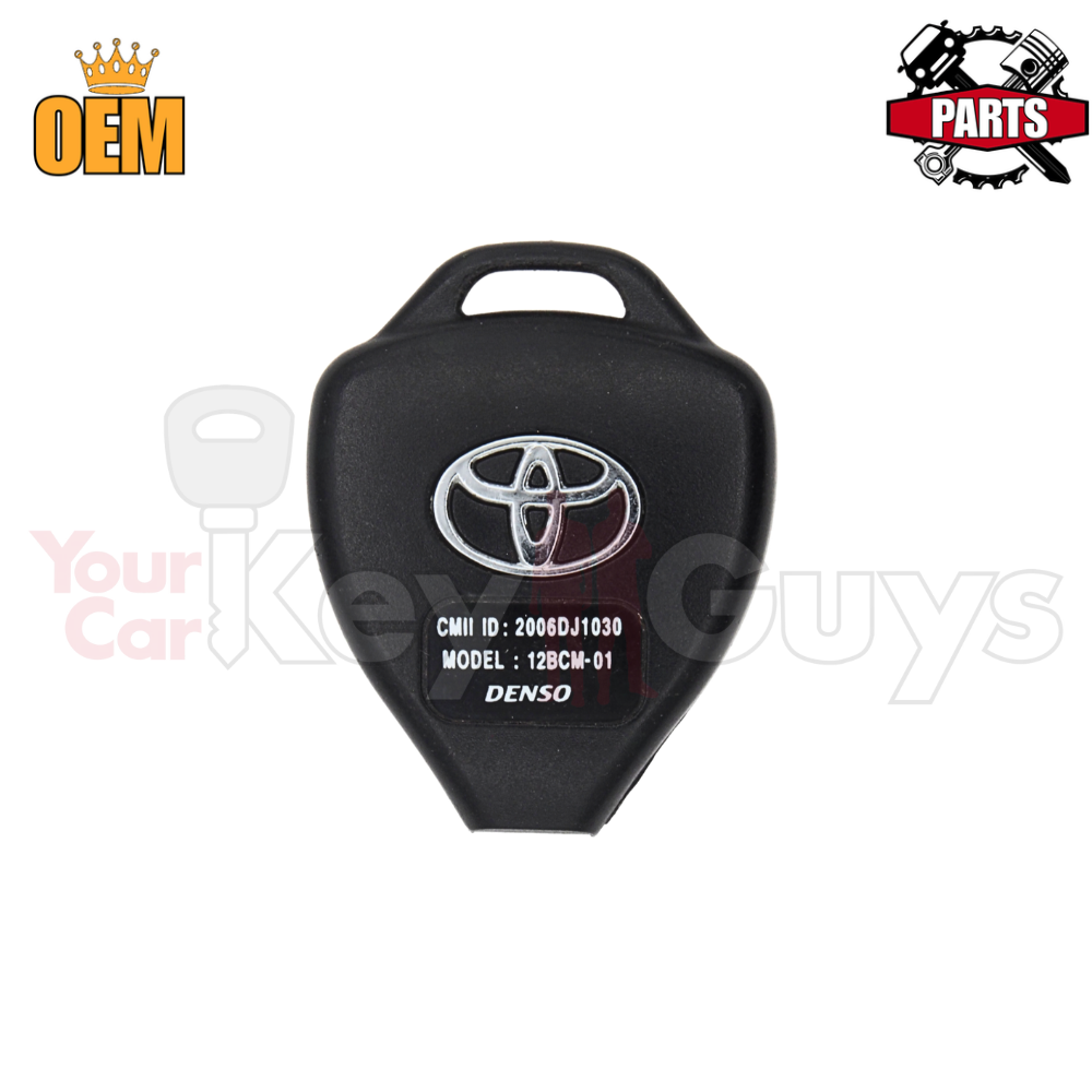 OEM BACK COVER Toyota RHK HYQ12BCM w/ Sticker