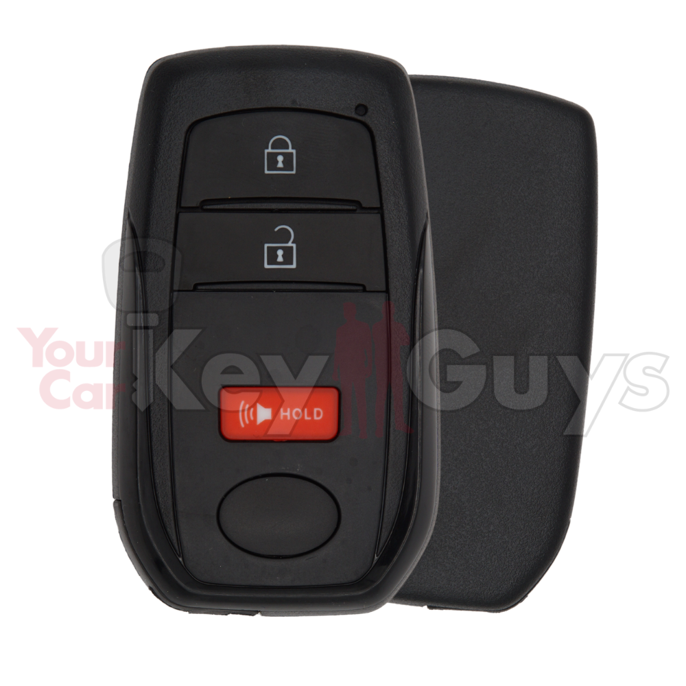 SHELL Replacement for 2023-2025 Toyota 3B Smart Key HYQ14FBX HYQ14FBW