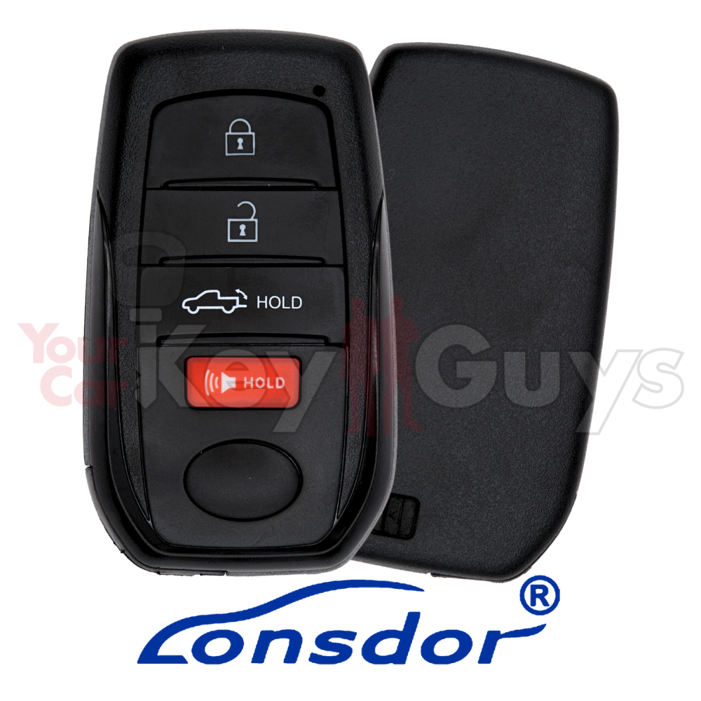 Lonsdor LT20 2022-2025 Toyota Tacoma Tundra Smart Key 4B Tailgate