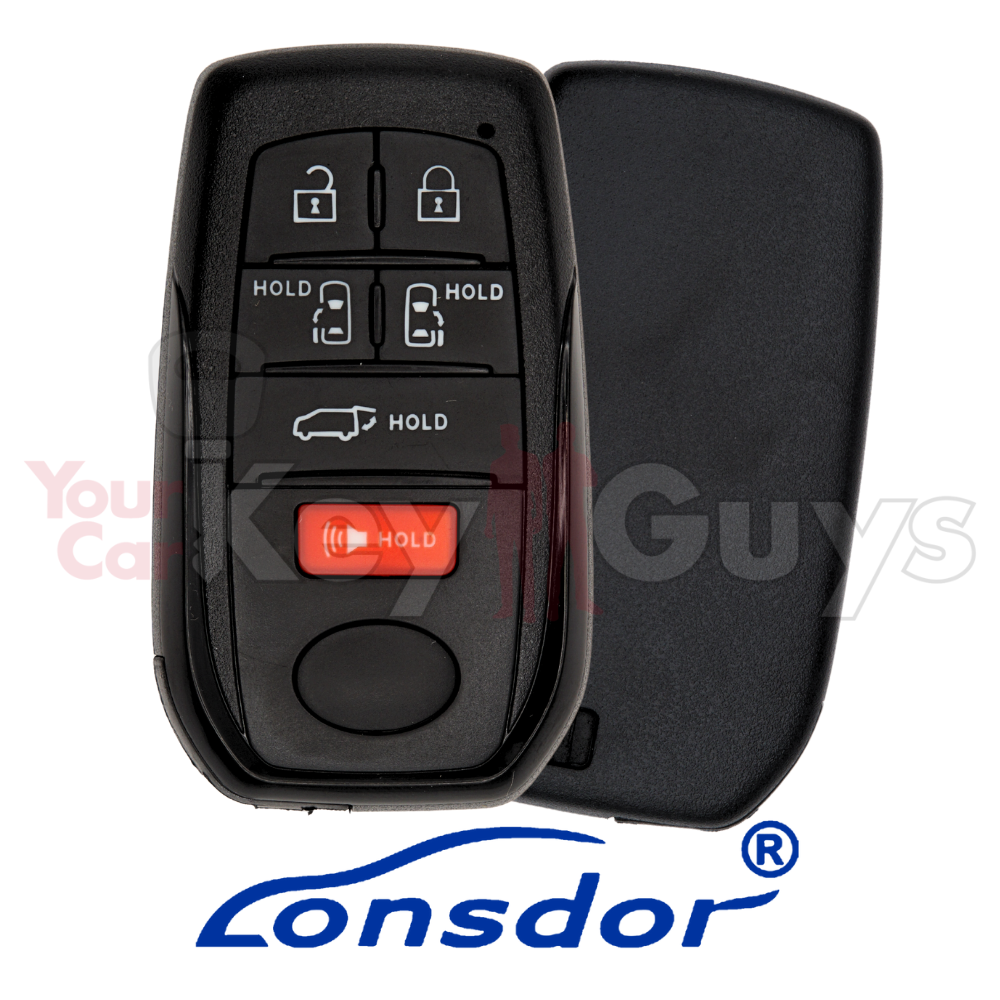 Lonsdor LT20 20212025 Toyota Sienna 6B Sliding Door Smart Key HYQ14FB