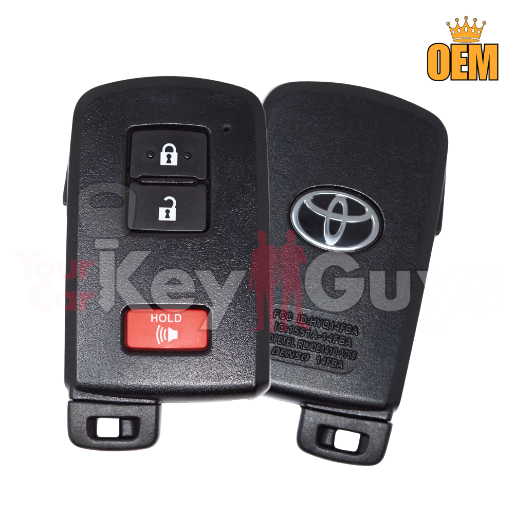 2012-2019 Toyota Prius C  RAV4 3B 0020 G Smart Key HYQ14FBA