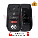 LOCKED for Emulator 25-26 Toyota Camry 4B Trunk Smart Key HYQ14FBW 4A