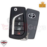 2018-2025 Toyota Camry Corolla 4B Trunk Flip Key HYQ12BFB/HYQ12BGF