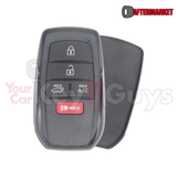 2023-2026 Toyota bZ4X 5B Hatch A/C Smart Key HYQ14FBX