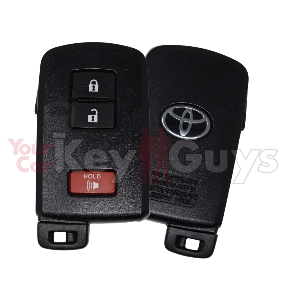 2012-2019 Toyota Prius C  RAV4 3B 0020 G Smart Key HYQ14FBA
