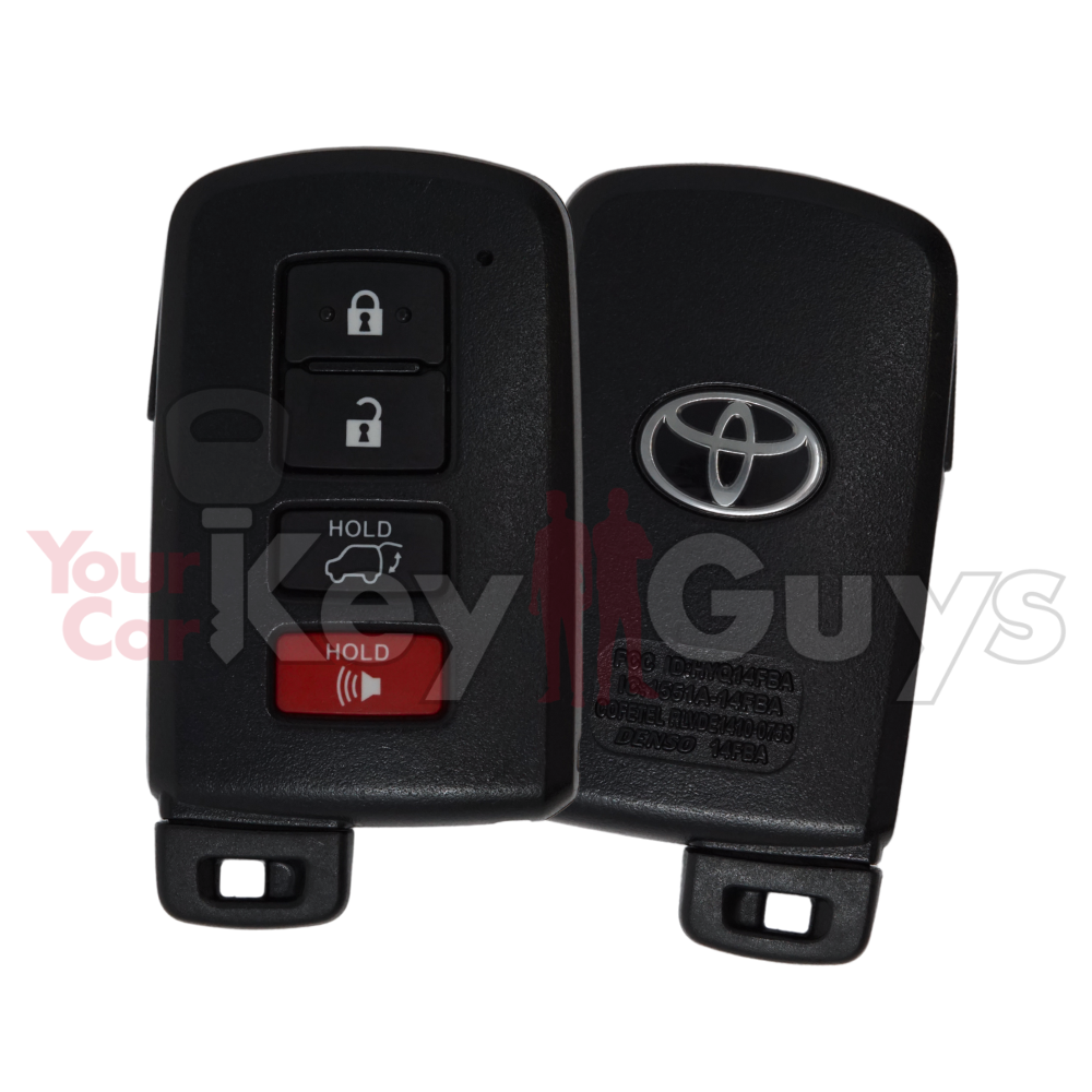 2013-2018 Toyota RAV4 4B Hatch Smart Key 0020 G HYQ14FBA