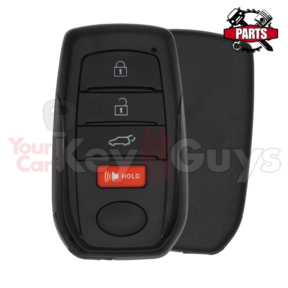 SHELL Replacement for 2022-2026 Toyota 4B Hatch Smart Keys HYQ14FBX HYQ14FBW