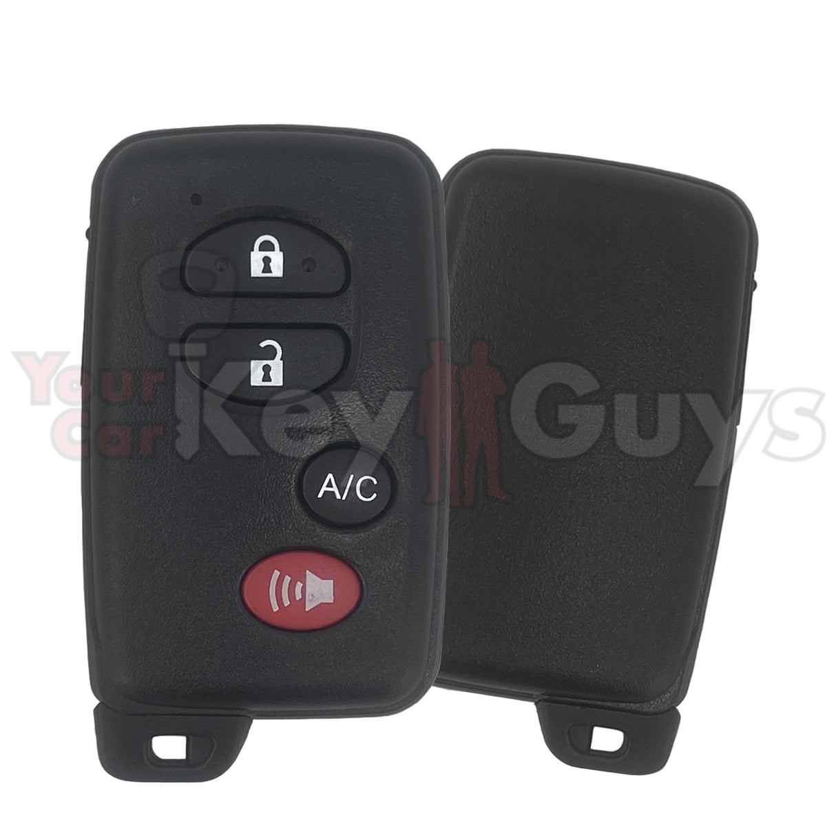 SHELL Replacement for 2010-2015 Toyota Prius Smart Key 4B with A/C HYQ14ACX HYQ14AAB