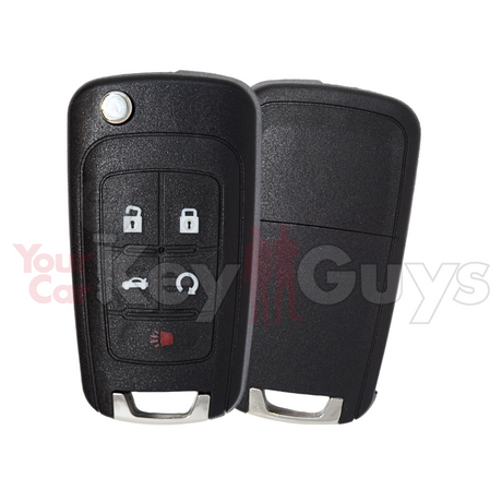 2010-2021 GM 5B Trunk Remote Start Flip Key Non Peps OHT01060512