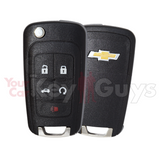 2010-2021 GM 5B Trunk Remote Start Flip Key Non Peps OHT01060512