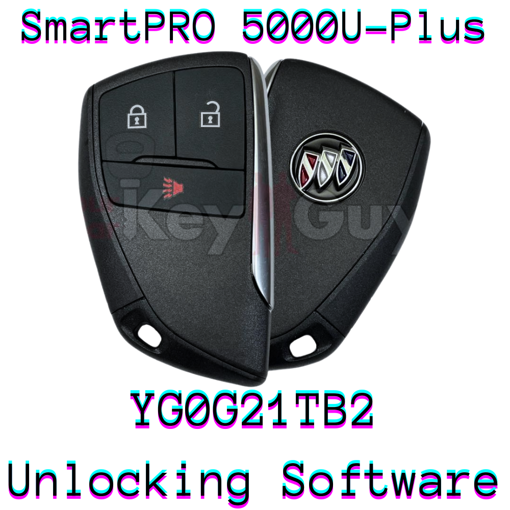 SmartPro 5000U Smart Key Unlocking Software Buick YG0G21TB2 3B