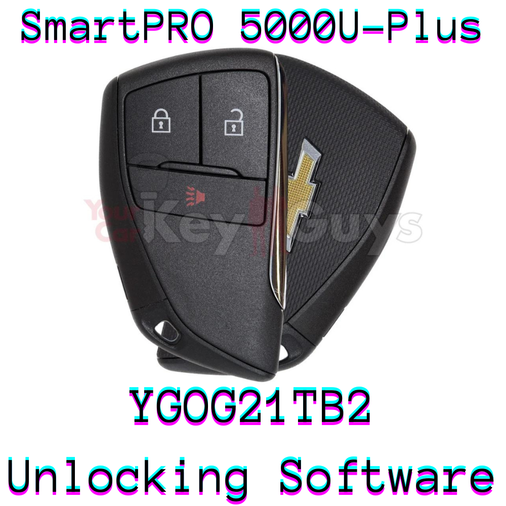 SmartPro 5000U Smart Key Unlocking Software Chevrolet YGOG21TB2 3B