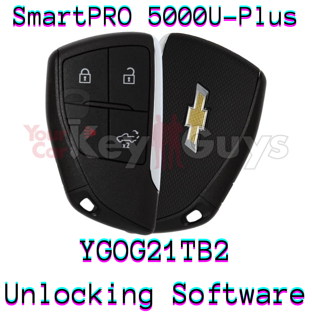 SmartPro 5000U Smart Key Unlocking Software Chevrolet YGOG21TB2 4B Tailgate