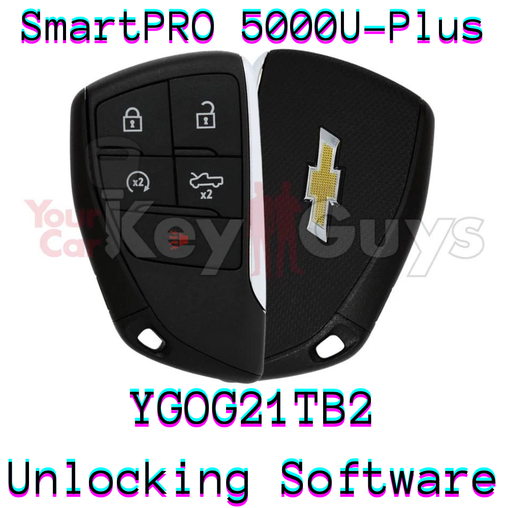 SmartPro 5000U Smart Key Unlocking Software Chevrolet YGOG21TB2 5B Tailgate