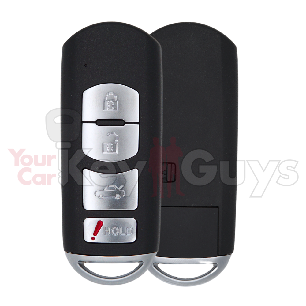 SHELL Replacement for 2009-2013 Mazda 6 Smart Key 4B Trunk KR55WK49383