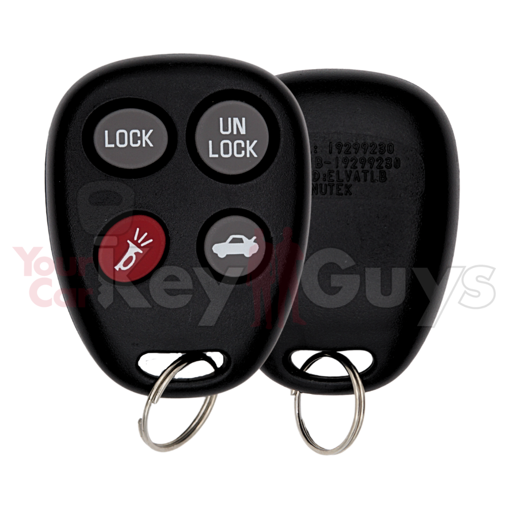 1997-2000 Chevrolet Corvette GM 4B Trunk Remote ELVATLB – Your Car Key Guys