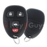 2005-2012 GM Keyless Remote 4B Trunk KOBGT04A
