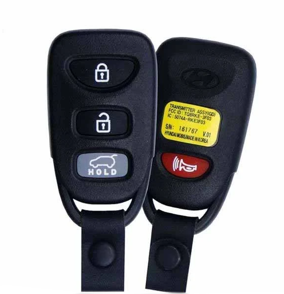 Hyundai Elantra 4 Button Remote