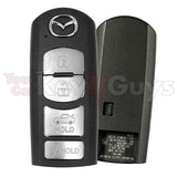 2014-2019 Mazda 3 | 6 | MX-5 | Miata 4B Trunk Smart Key WAZSKE13D01