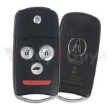 2007-2013 Acura MDX Flip Key 4B Hatch N5F0602A1A