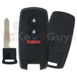 SSHELL Replacement for 2007-2012 Suzuki Grand Vitara | SX4 Sport 3B Smart Key KBRTS003