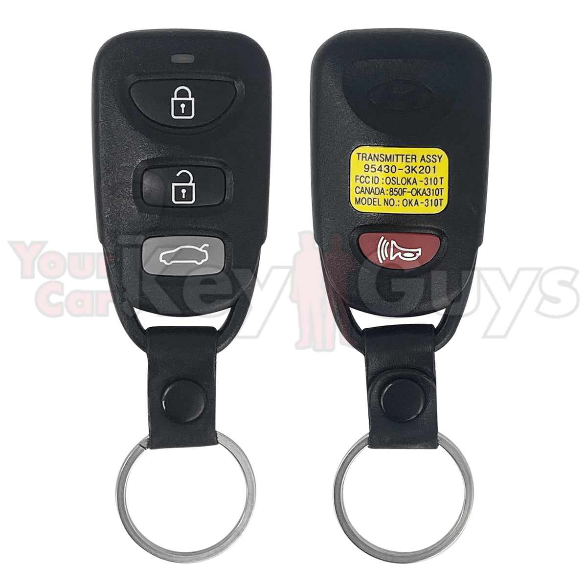 2006-2010 Hyundai Sonata | Elantra 4B Trunk Remote OSLOKA-310T – Your ...
