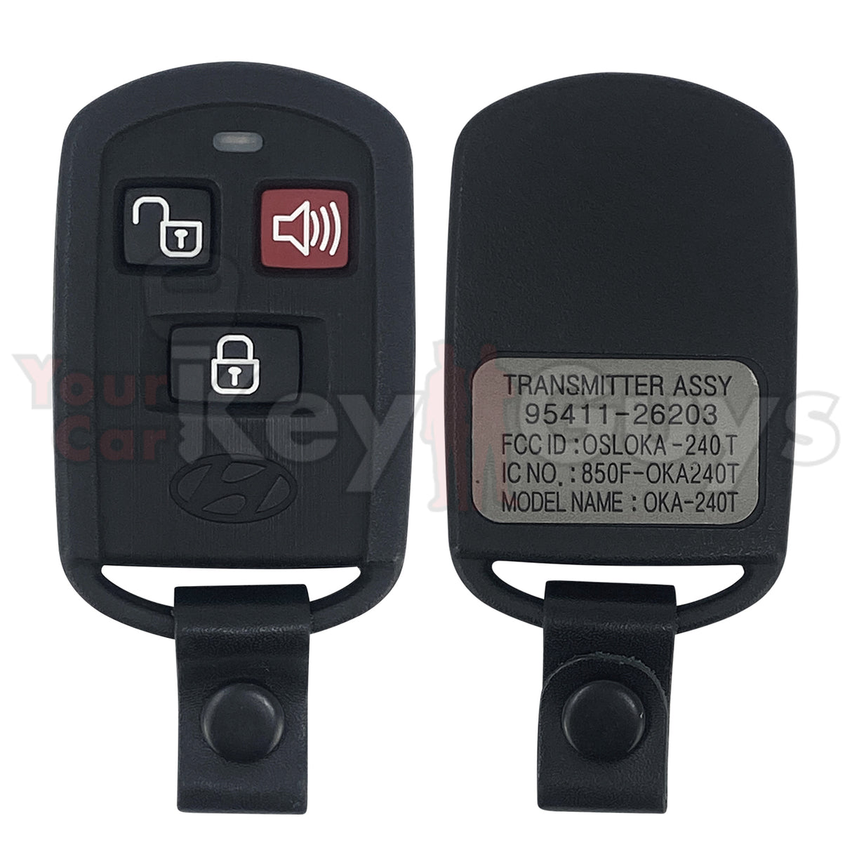 2003-2006 Hyundai Santa Fe | Elantra 3B Remote OSLOKA-240T