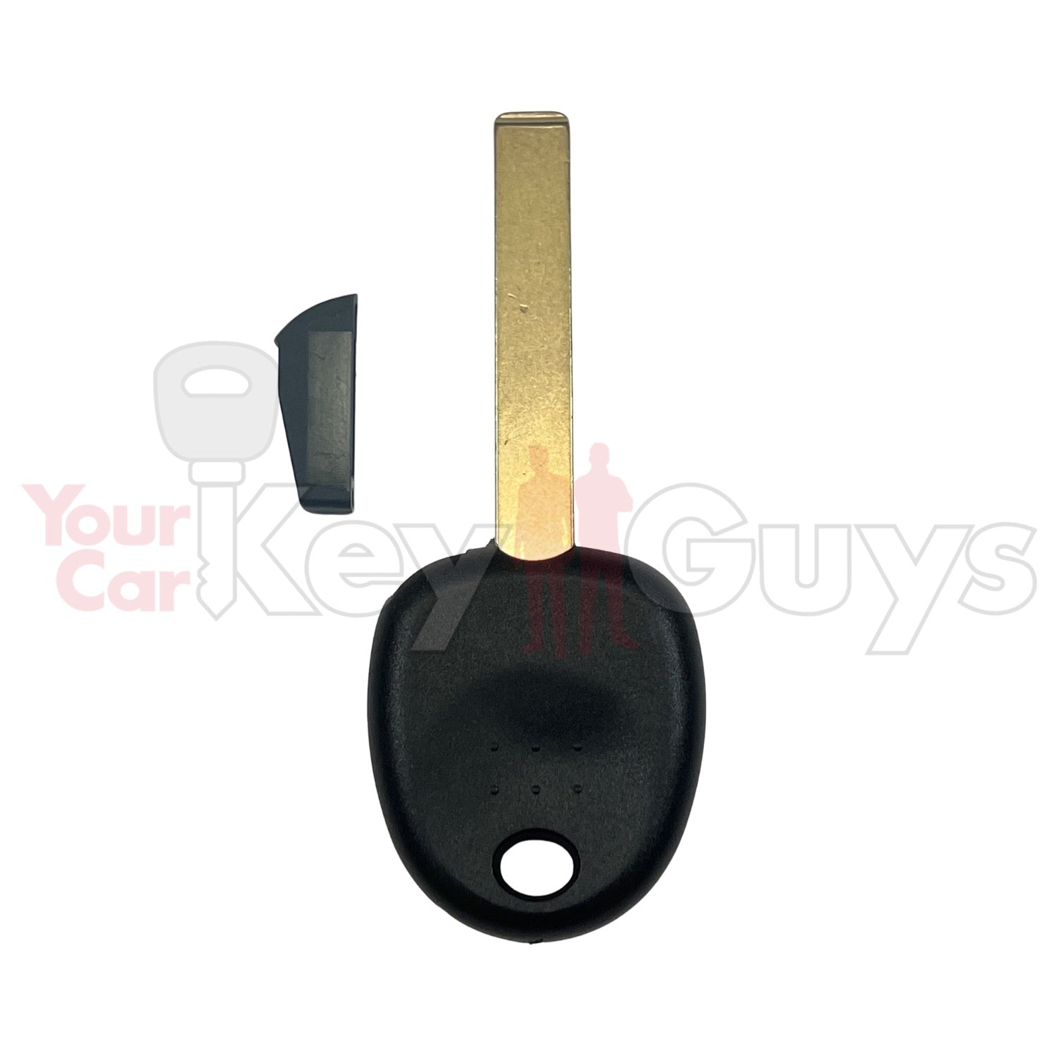 2 Gusci Chiave Accensione Transponder Non Tagliati Per Kia Hyundai - Senza Chip, KK10P - Foto 2